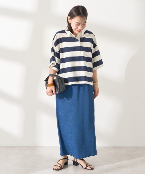 AMERICAN HOLIC(アメリカンホリック)の「ワッシャープリーツタイトスカート(スカート・レディース・ドット/ホワイト系その他2/ブルー系その他6・M/L)」の17枚目の写真