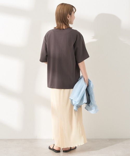 AMERICAN HOLIC(アメリカンホリック)の「ワッシャープリーツタイトスカート(スカート・レディース・ドット/ホワイト系その他2/ブルー系その他6・M/L)」の12枚目の写真