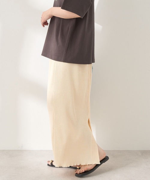 AMERICAN HOLIC(アメリカンホリック)の「ワッシャープリーツタイトスカート(スカート・レディース・ドット/ホワイト系その他2/ブルー系その他6・M/L)」の13枚目の写真