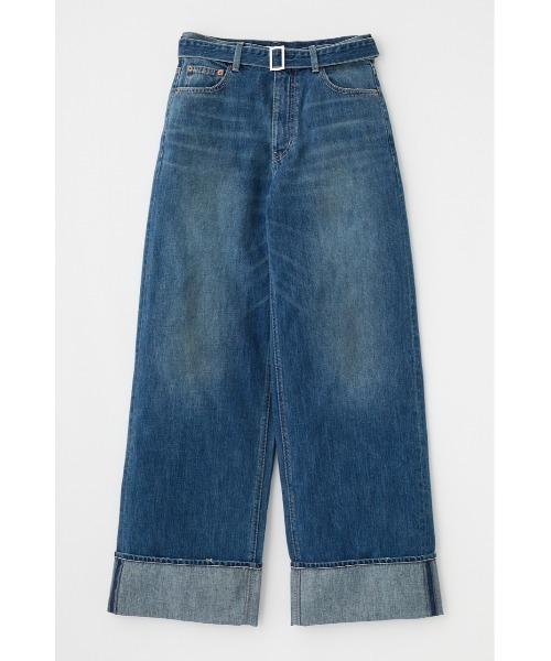 MOUSSY（マウジー）の「【セットアップ対応】BELTED WIDE