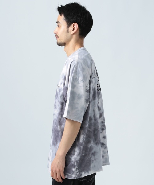 BAYFLOW(ベイフロー)の「タイダイ半袖Tシャツ(Tシャツ/カットソー・メンズ・グリーン/ベージュ/ブラック・MEDIUM/LARGE)」の16枚目の写真
