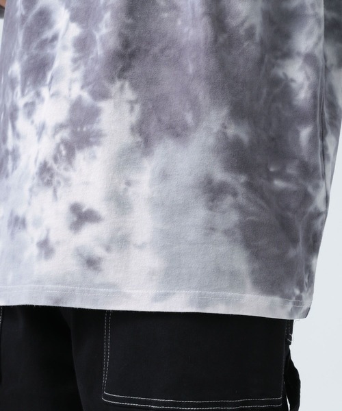 BAYFLOW(ベイフロー)の「タイダイ半袖Tシャツ(Tシャツ/カットソー・メンズ・グリーン/ベージュ/ブラック・MEDIUM/LARGE)」の22枚目の写真