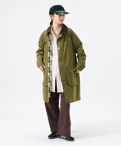 ジャケット・アウター Barbour beamsboy Balvenie Long Jacket Barbour BEAMS BOY Balvenie Long Jacket