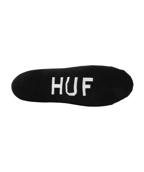 HUF（ハフ）の「MELT SOCKS（ソックス/靴下・メンズ・ブラック/ホワイト・O/S）」の4枚目の写真