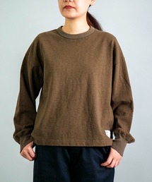 OMNIGOD | [OMNIGOD womens / オムニゴッド] オールドヴィンテージ天竺 ロングスリーブスリーブTシャツ(Tシャツ/カットソー)