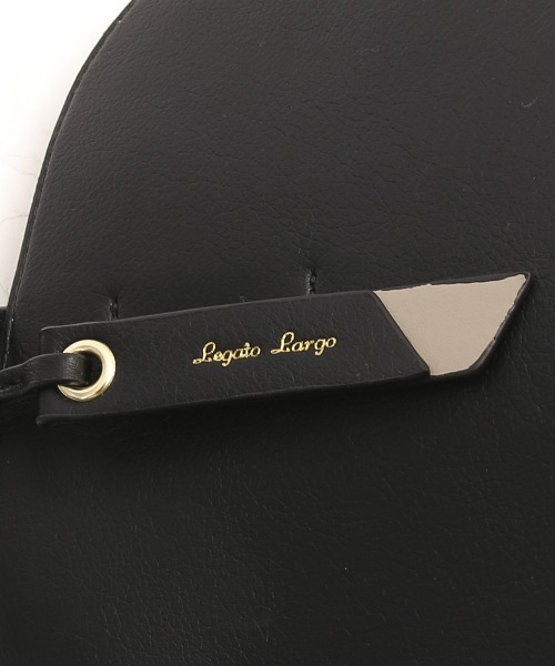 Legato Largo（レガートラルゴ）の「Legato Largo NEWかるいかばんフェイクレザーA4トート（トートバッグ・レディース・パープル/グレー系その他/ブルーグレー/ブラック/アイボリー/オリーブ/ライトブラウン・FREE）」の17枚目の写真