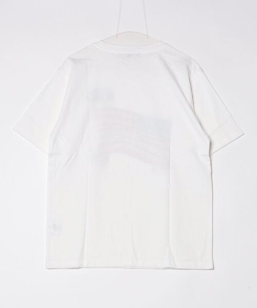 make a ray!(メイク ア レイ!)の「【82】スマイルUSA 古着風 プリントTシャツ/メンズ/レディス(Tシャツ/カットソー・レディース・ブラック/ホワイト/ネイビー・M/L)」の7枚目の写真