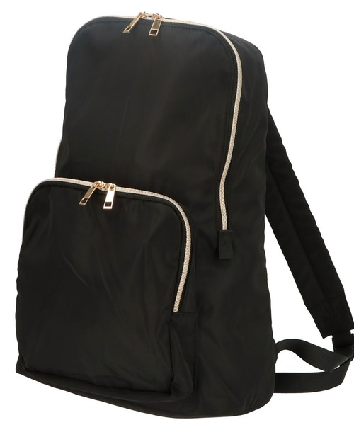 Rename(リネーム)の「Rename ゴールドファスナーデイバッグ RRN71039(バックパック/リュック・レディース・モカ/グレイッシュベージュ・FREE)」の4枚目の写真