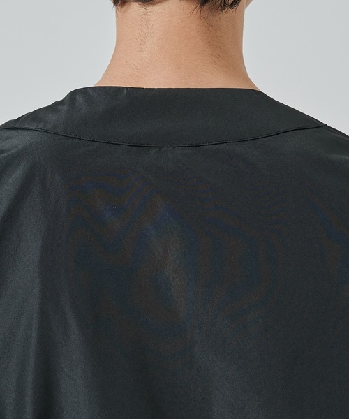 markaware（マーカウェア）の「BASEBALL SHIRT（シャツ/ブラウス・メンズ・ダークグレー/ブラック・1/2）」の17枚目の写真