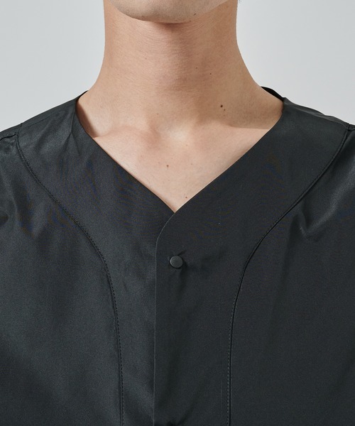 markaware（マーカウェア）の「BASEBALL SHIRT（シャツ/ブラウス・メンズ・ダークグレー/ブラック・1/2）」の21枚目の写真