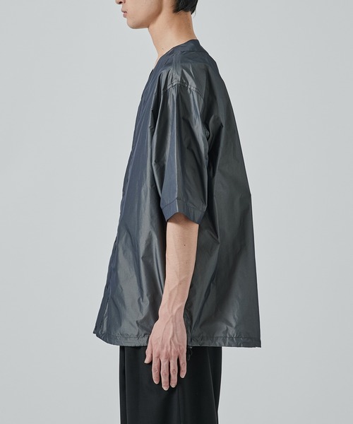 markaware（マーカウェア）の「BASEBALL SHIRT（シャツ/ブラウス・メンズ・ダークグレー/ブラック・1/2）」の12枚目の写真