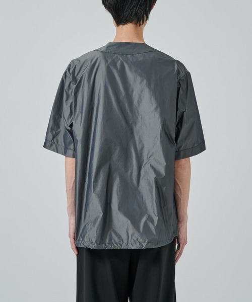 markaware（マーカウェア）の「BASEBALL SHIRT（シャツ/ブラウス・メンズ・ダークグレー/ブラック・1/2）」の13枚目の写真