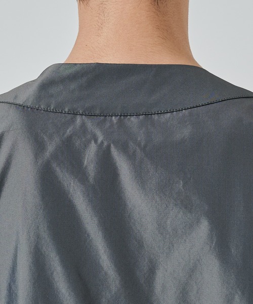 markaware（マーカウェア）の「BASEBALL SHIRT（シャツ/ブラウス・メンズ・ダークグレー/ブラック・1/2）」の14枚目の写真