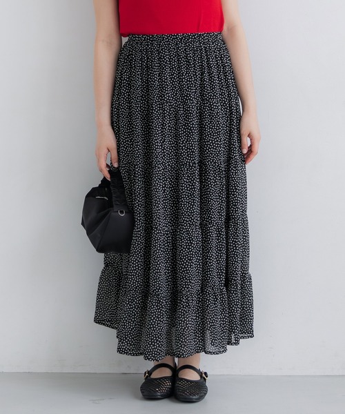 コカトレア coca（coca）（コカ）の「＼新色登場／ストライプマチフレアースカート