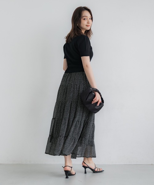 セール】シフォンティアードスカート（スカート）｜coca（coca）（コカ