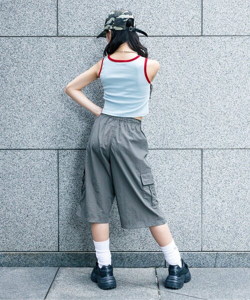 algy(アルジー)の「カップ付きパイピングロゴタンク(タンクトップ・キッズ・ブラック/サックスブルー/オフホワイト・XX-SMALL/X-SMALL/MEDIUM/SMALL)」の17枚目の写真