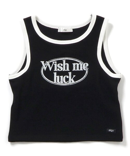 algy(アルジー)の「カップ付きパイピングロゴタンク(タンクトップ・キッズ・ブラック/サックスブルー/オフホワイト・XX-SMALL/X-SMALL/MEDIUM/SMALL)」の16枚目の写真