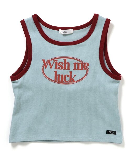 algy(アルジー)の「カップ付きパイピングロゴタンク(タンクトップ・キッズ・ブラック/サックスブルー/オフホワイト・XX-SMALL/X-SMALL/MEDIUM/SMALL)」の15枚目の写真