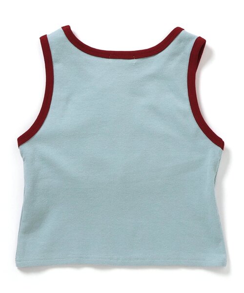 algy(アルジー)の「カップ付きパイピングロゴタンク(タンクトップ・キッズ・ブラック/サックスブルー/オフホワイト・XX-SMALL/X-SMALL/MEDIUM/SMALL)」の14枚目の写真
