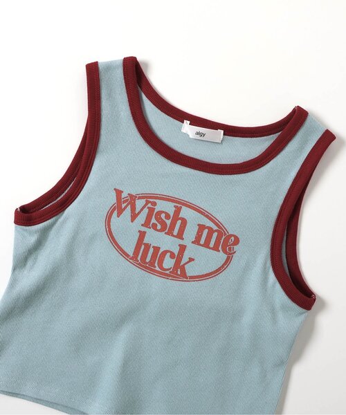algy(アルジー)の「カップ付きパイピングロゴタンク(タンクトップ・キッズ・ブラック/サックスブルー/オフホワイト・XX-SMALL/X-SMALL/MEDIUM/SMALL)」の13枚目の写真