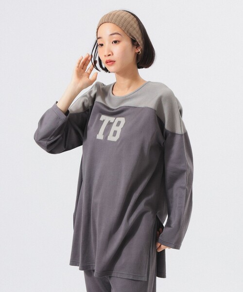 cloth＆cross⭐️フットボールロングＴシャツ(ハグオーワー cloth＆cross⭐️フットボールロングTシャツ(ハグオーワークロス