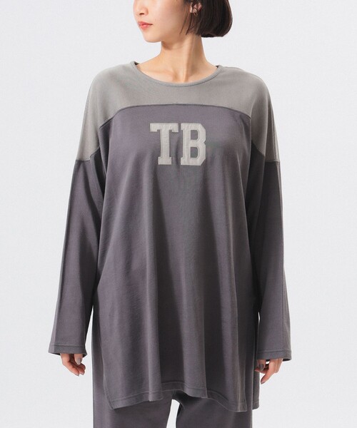 ロゴ フットボール ロングスリーブ Tシャツ（Tシャツ/カットソー