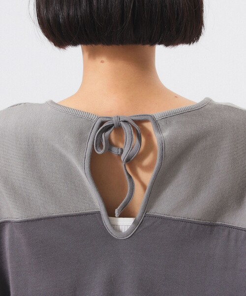 BEAMS BOY（ビームスボーイ）の「【1/15再値下げ】ロゴ フットボール ロングスリーブ Tシャツ（Tシャツ/カットソー・レディース・オリーブ/グレー・ONE SIZE）」の14枚目の写真