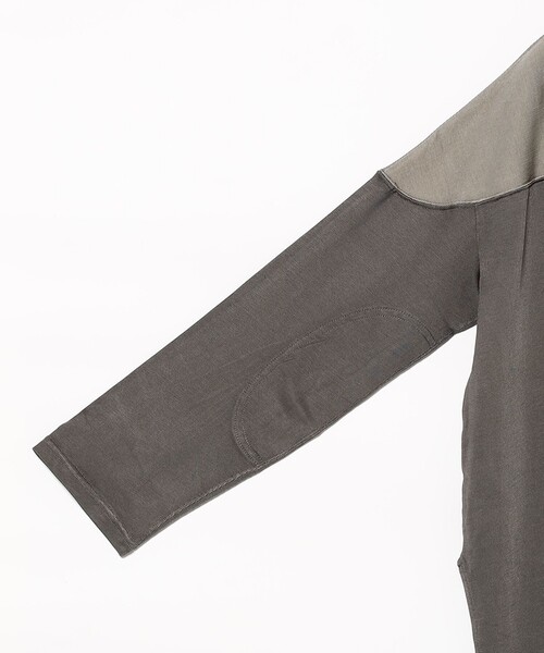 BEAMS BOY（ビームスボーイ）の「【1/15再値下げ】ロゴ フットボール ロングスリーブ Tシャツ（Tシャツ/カットソー・レディース・オリーブ/グレー・ONE SIZE）」の19枚目の写真