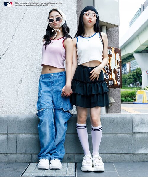 algy（アルジー）の「ラインシアーハイソックス（ソックス/靴下・キッズ・オフホワイト/ブラック・21/24）」の10枚目の写真