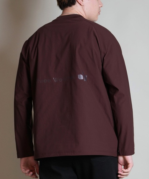 セール】THREE WEATHER/スリーウェザー 長袖 Tシャツ ロンT ロゴ