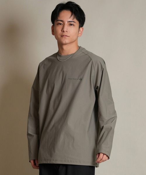ムラサキスポーツ(ムラサキスポーツ)の「THREE WEATHER/スリーウェザー 長袖 Tシャツ ロンT ロゴ バックプリント 裾ドローコード TW SURF LSTEE TW25F-2201(Tシャツ/カットソー・メンズ・グレー/ブラック/ブラウン・XL/M/L)」の10枚目の写真