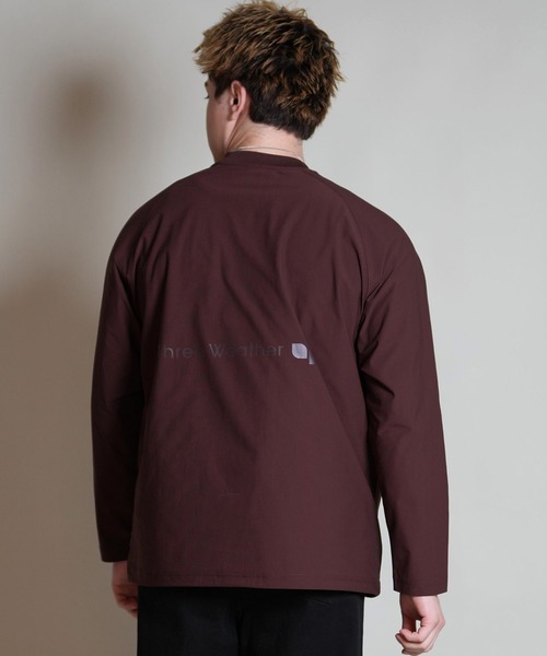ムラサキスポーツ(ムラサキスポーツ)の「THREE WEATHER/スリーウェザー 長袖 Tシャツ ロンT ロゴ バックプリント 裾ドローコード TW SURF LSTEE TW25F-2201(Tシャツ/カットソー・メンズ・グレー/ブラック/ブラウン・XL/M/L)」の17枚目の写真