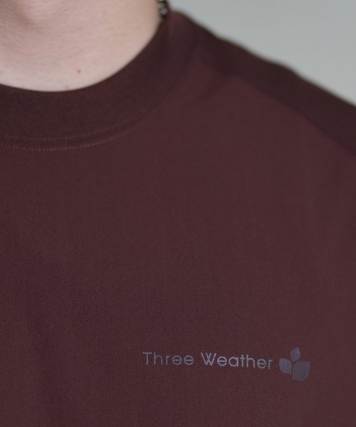ムラサキスポーツ(ムラサキスポーツ)の「THREE WEATHER/スリーウェザー 長袖 Tシャツ ロンT ロゴ バックプリント 裾ドローコード TW SURF LSTEE TW25F-2201(Tシャツ/カットソー・メンズ・グレー/ブラック/ブラウン・XL/M/L)」の22枚目の写真
