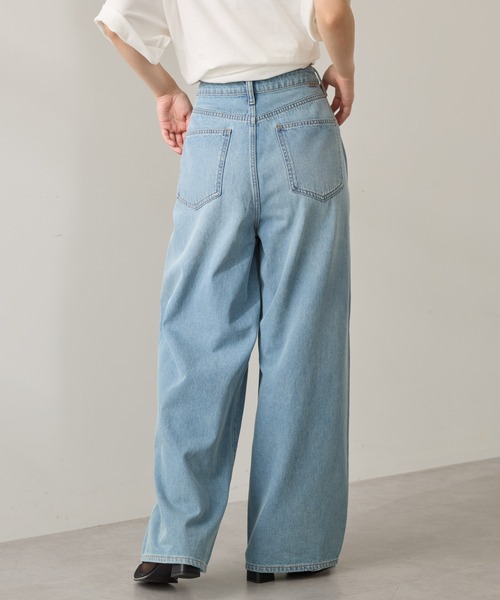 お値下げ♪新品未使用♪stevenalan ハイウエスト　デニムタックパンツ 2025年最新】steven alan レディース デニム・ジーンズの人気