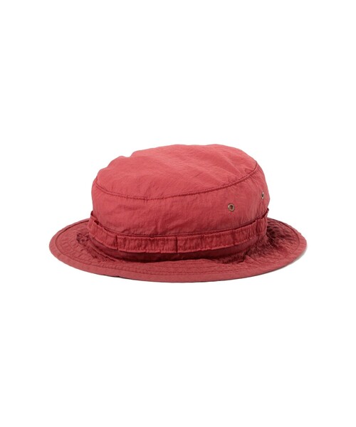 BEAMS PLUS（ビームスプラス）の「ナイロン ピグメント プリント ジャングル ハット（ハット・メンズ・レッド/サックスブルー/グレー・ONE SIZE）」の3枚目の写真