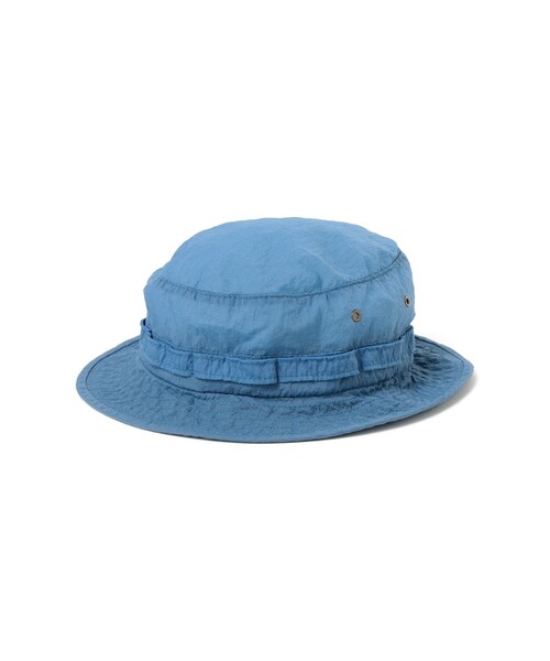 BEAMS PLUS（ビームスプラス）の「ナイロン ピグメント プリント ジャングル ハット（ハット・メンズ・レッド/サックスブルー/グレー・ONE SIZE）」の2枚目の写真