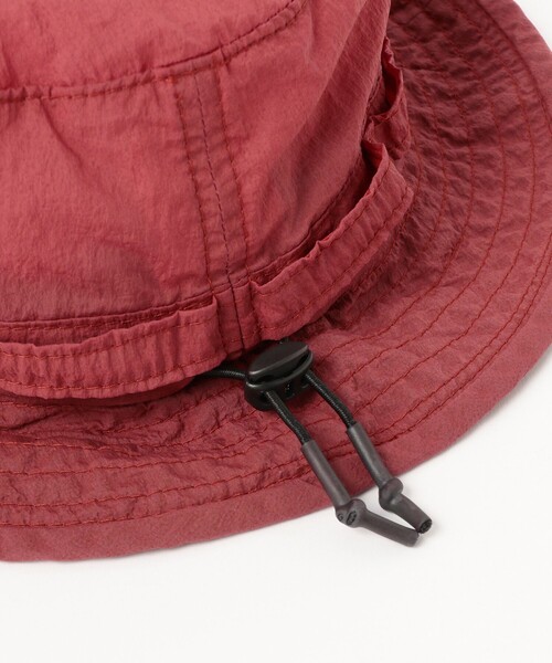 BEAMS PLUS（ビームスプラス）の「ナイロン ピグメント プリント ジャングル ハット（ハット・メンズ・レッド/サックスブルー/グレー・ONE SIZE）」の7枚目の写真