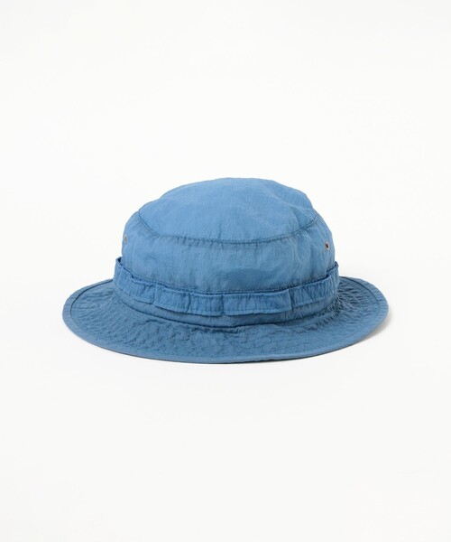 BEAMS PLUS（ビームスプラス）の「ナイロン ピグメント プリント ジャングル ハット（ハット・メンズ・レッド/サックスブルー/グレー・ONE SIZE）」の8枚目の写真