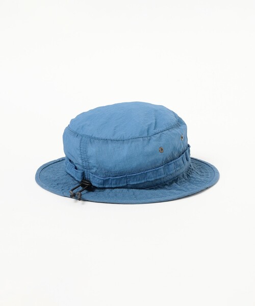 BEAMS PLUS（ビームスプラス）の「ナイロン ピグメント プリント ジャングル ハット（ハット・メンズ・レッド/サックスブルー/グレー・ONE SIZE）」の9枚目の写真