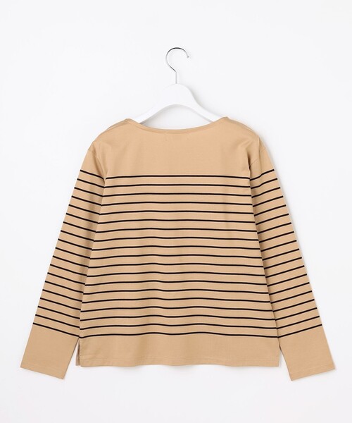J.PRESS（ジェイプレス）の「バスクボーダー カットソー（Tシャツ/カットソー・レディース・ライトグレー系1/パープル系1/黄土色系1・T15/T13）」の18枚目の写真