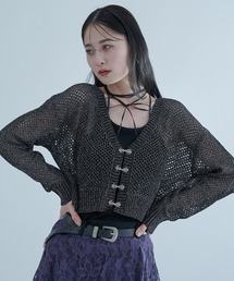 DIESEL｜ディーゼルのカーディガン/ボレロ（ブラック/黒色系