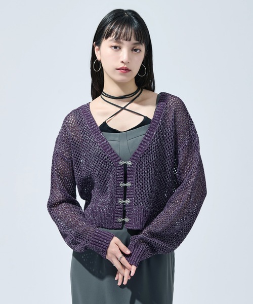 ☆専用☆NAPATA MELLOE  ナパータメロエ　カーディガン　ボレロ セール】配色ちら見せ｜多機能ダブルフェイス スナップカーデ
