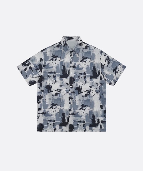 ブラウス シャツ Ink Style Shirt レディース Ink Style Short Sleeve Shirt（シャツ/ブラウス）｜U:UME