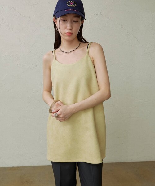 【美品】Omekash キャミチュニック スエードキャミチュニック（チュニック）｜Omekashi（オメカシ