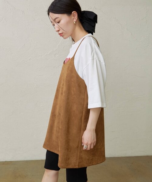 【美品】Omekash キャミチュニック Omekashi キャミソール バックホールキャミチュニック