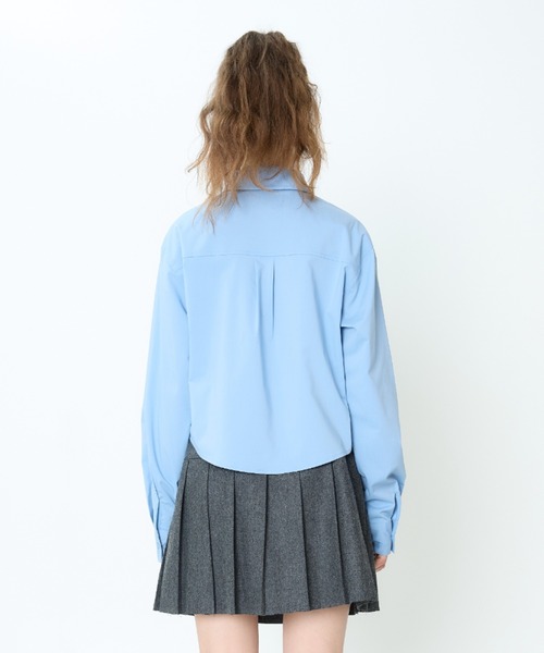 LUVISTRUE(ラヴイズトゥルー)の「CH LVTR SHIRTS(シャツ/ブラウス・レディース・ブルー/ホワイト・FREE)」の12枚目の写真