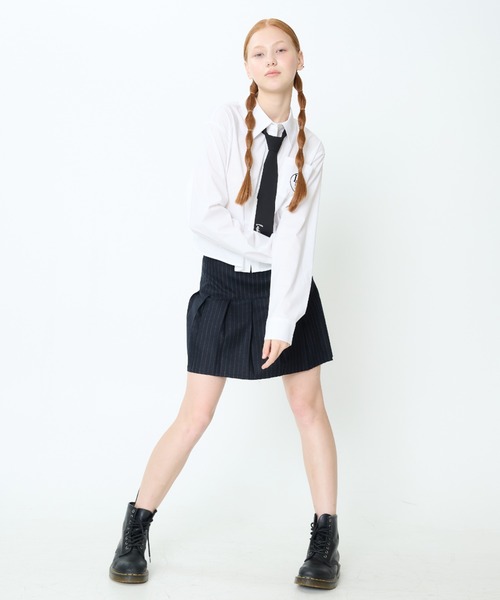 LUVISTRUE(ラヴイズトゥルー)の「CH LVTR SHIRTS(シャツ/ブラウス・レディース・ブルー/ホワイト・FREE)」の16枚目の写真