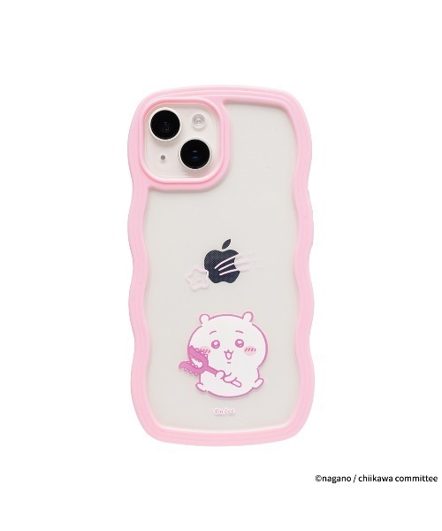 Hamee（ハミィ）の「iPhone 16/16 Pro/16 Plus/16 Pro Max/15/14/13専用 ちいかわ うねうね ケース（スマホケース/カバー・レディース・ピンク/ホワイト/イエロー/ラベンダー/ミント/ブルー・iPhone 13/14/15/iPhone 16/iPhone 16 Pro/iPhone 16 Plus/iPhone 16 Pro Max）」の9枚目の写真