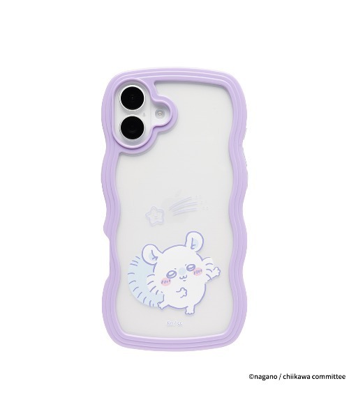 Hamee（ハミィ）の「iPhone 16/16 Pro/16 Plus/16 Pro Max/15/14/13専用 ちいかわ うねうね ケース（スマホケース/カバー・レディース・ピンク/ホワイト/イエロー/ラベンダー/ミント/ブルー・iPhone 13/14/15/iPhone 16/iPhone 16 Pro/iPhone 16 Plus/iPhone 16 Pro Max）」の7枚目の写真