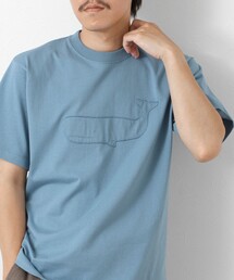 NOLLEY'S goodman | スランクフィニッシング天竺クラフトクジラT(Tシャツ/カットソー)